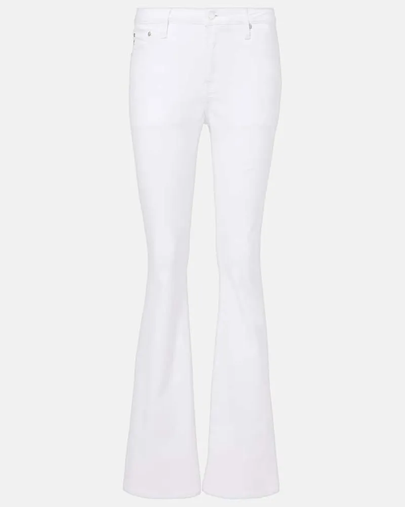Adriano Goldschmied Flared Jeans Legging Weiß