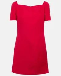 Valentino Garavani Minikleid aus Crepe-Couture Rot