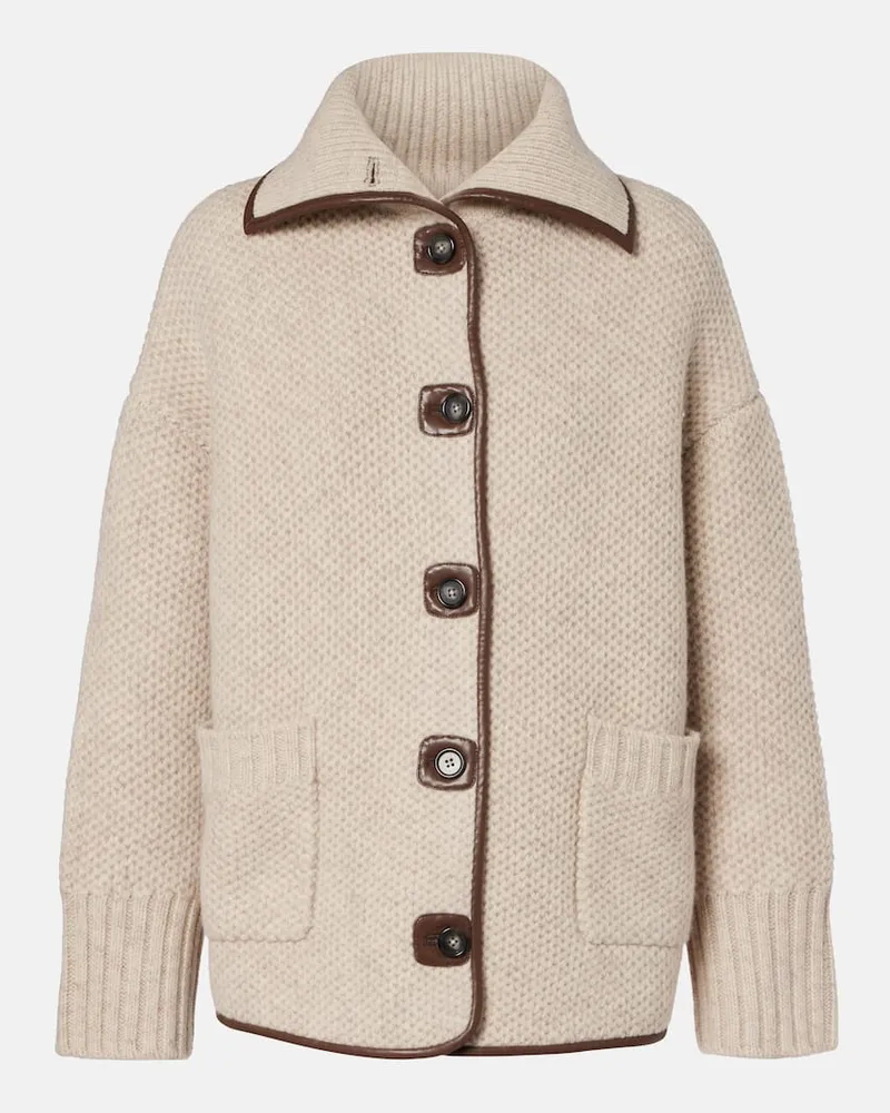 Altuzarra Jacke Llewellyn aus Wolle Beige