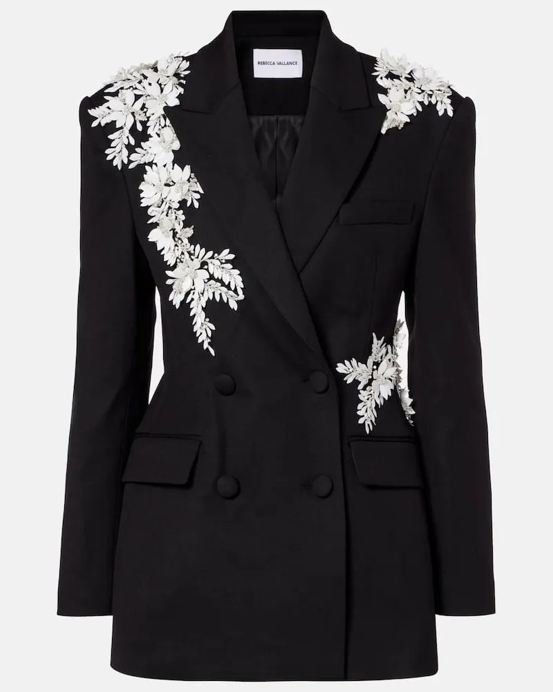 Rebecca Vallance Verzierter Blazer Danna Schwarz