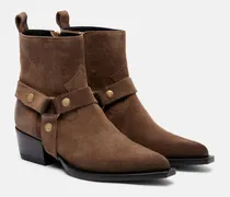 Ankle Boots Debbie 45 aus Veloursleder