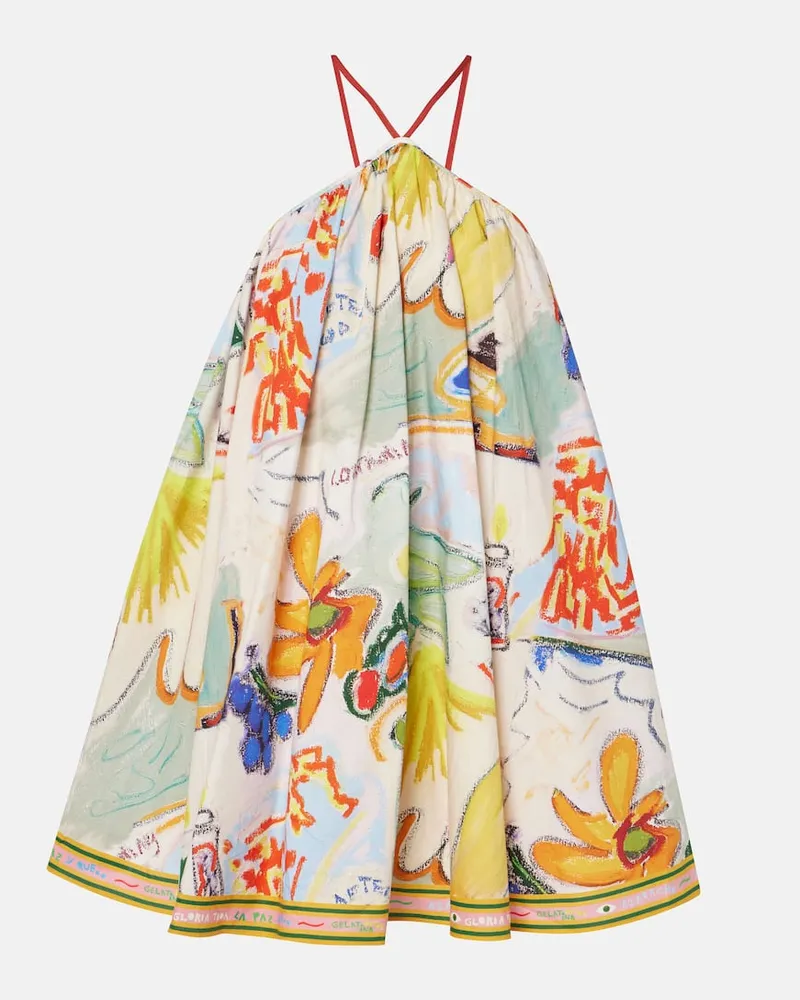 ALEMAIS Alémais Minikleid La Charrasca aus Baumwolle Multicolor