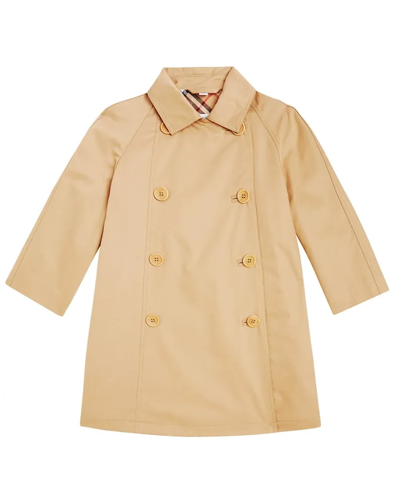 Burberry Trenchcoat aus Baumwoll-Gabardine Multicolor