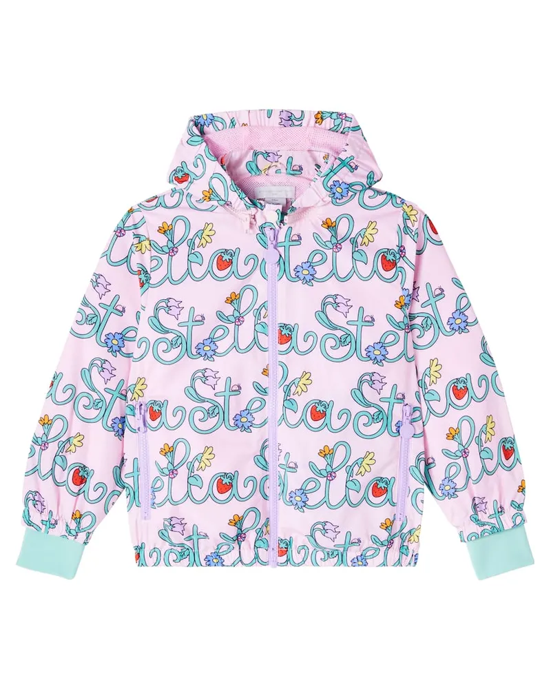Stella McCartney Kids Bedruckte Jacke Pink