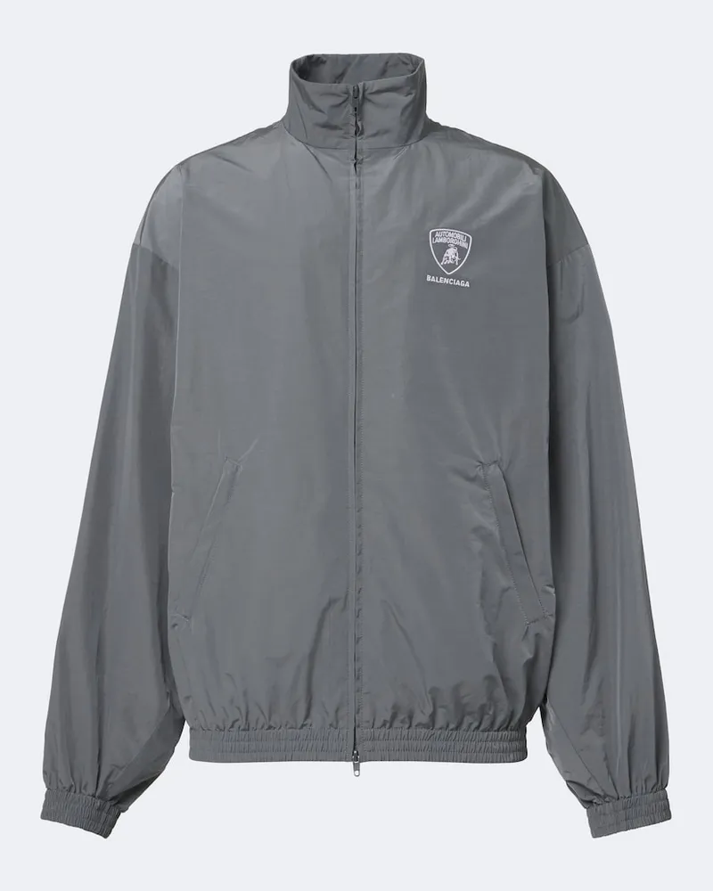 Balenciaga X Lamborghini Trainingsjacke Grau