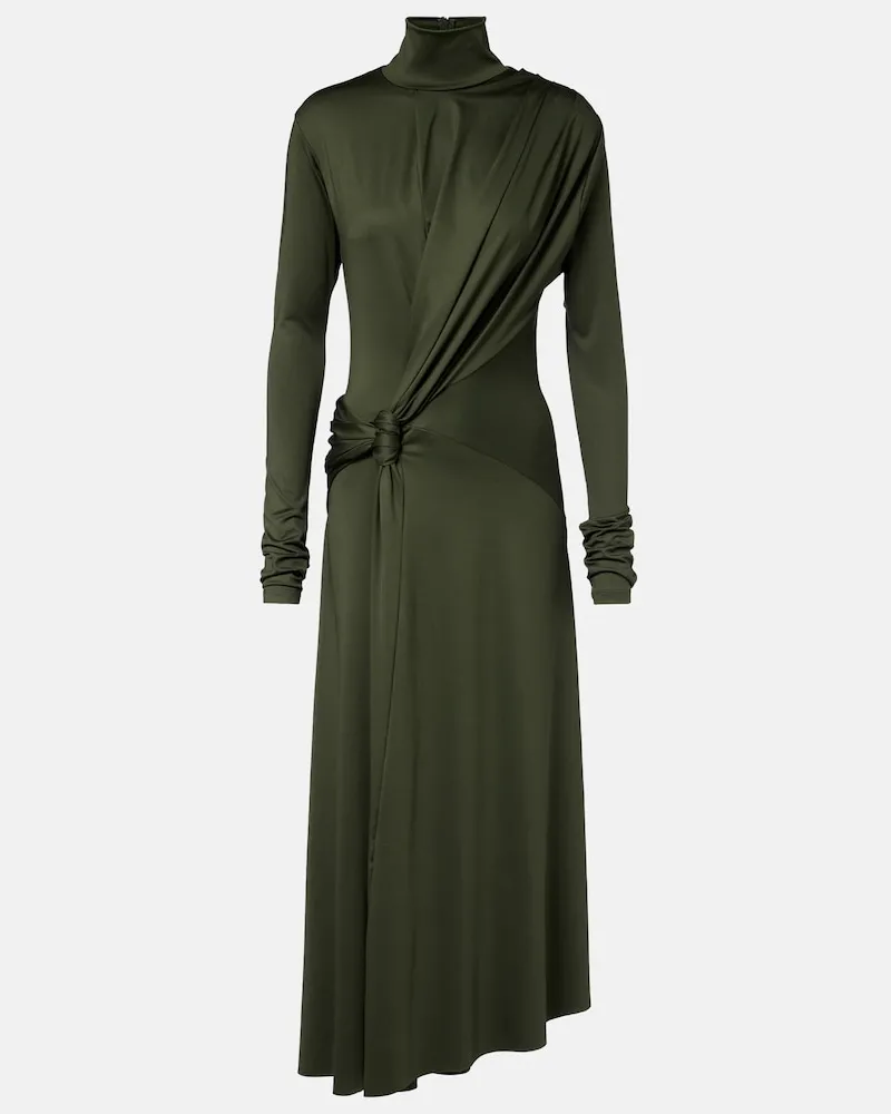 Victoria Beckham Midikleid Grün