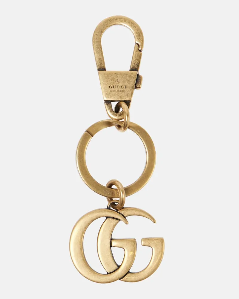 Gucci Schlüsselanhänger Double G Gold