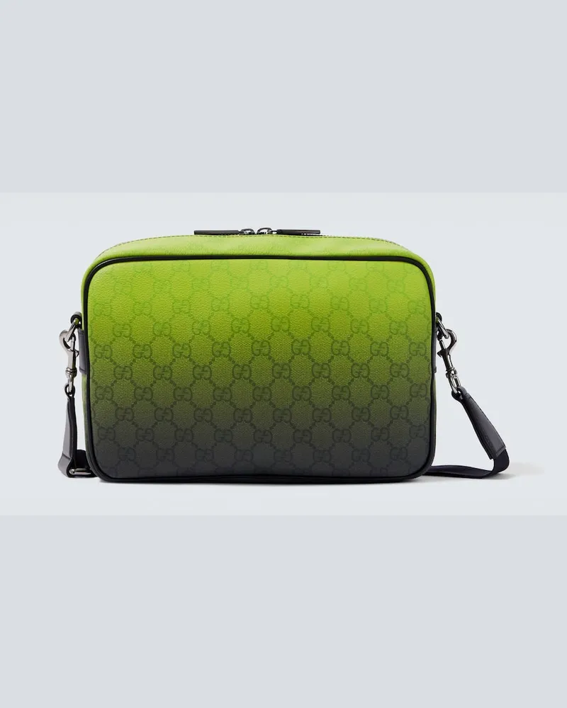 Gucci Crossbody Bag GG aus Canvas Grün