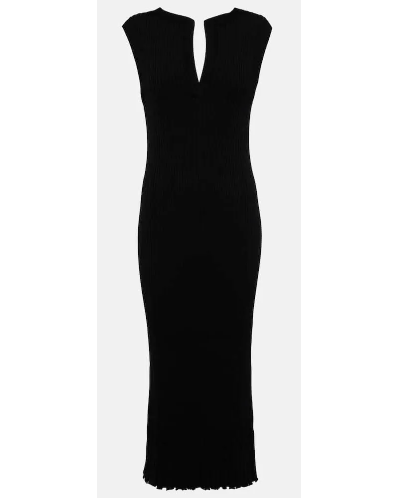 Proenza Schouler Midikleid Tatum Schwarz