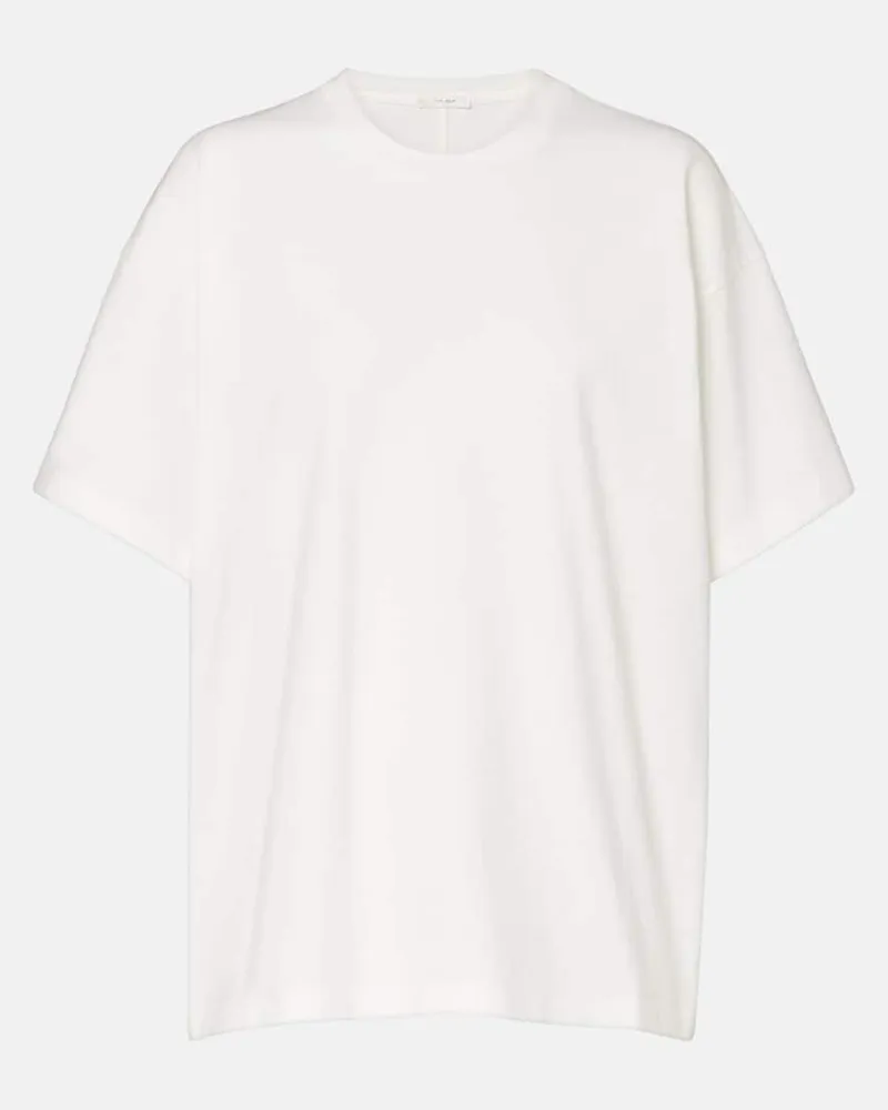 The Row T-Shirt Lavinia aus Baumwoll-Jersey Weiß