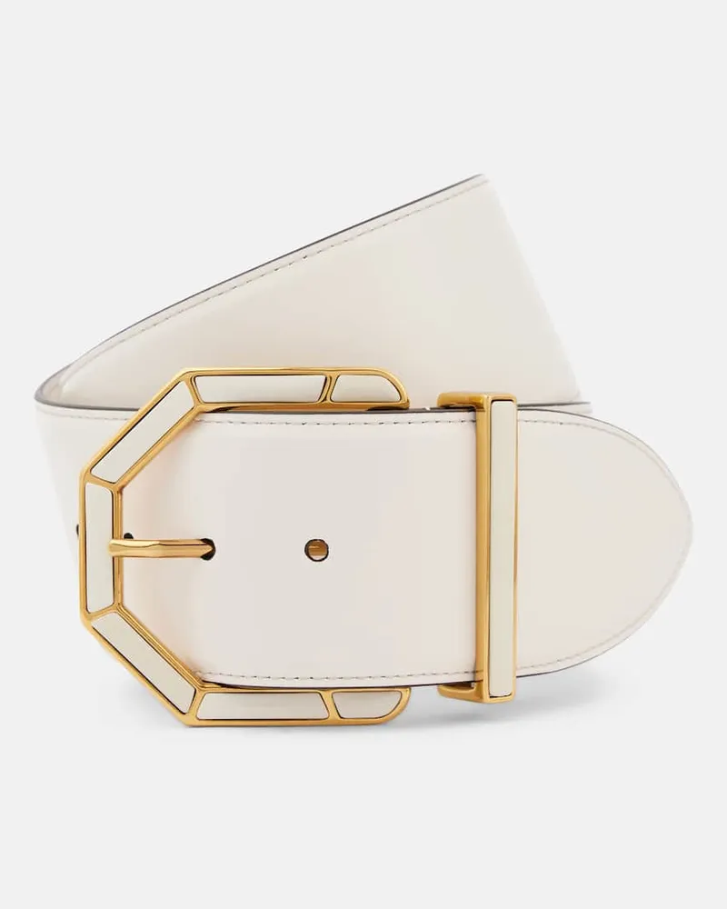 Etro Gürtel aus Leder Weiß