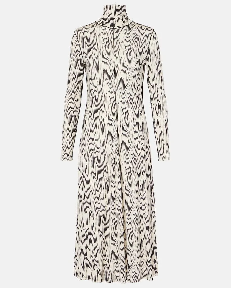 Proenza Schouler White Label Midikleid Marion aus Jersey Weiß