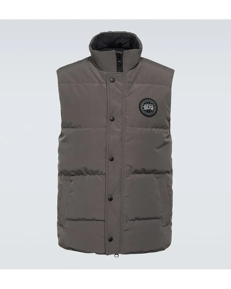 Canada Goose Daunenweste Black Label Garson Grau