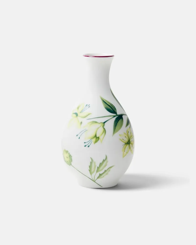 Ginori 1735 Vase Florenza aus Porzellan Multicolor