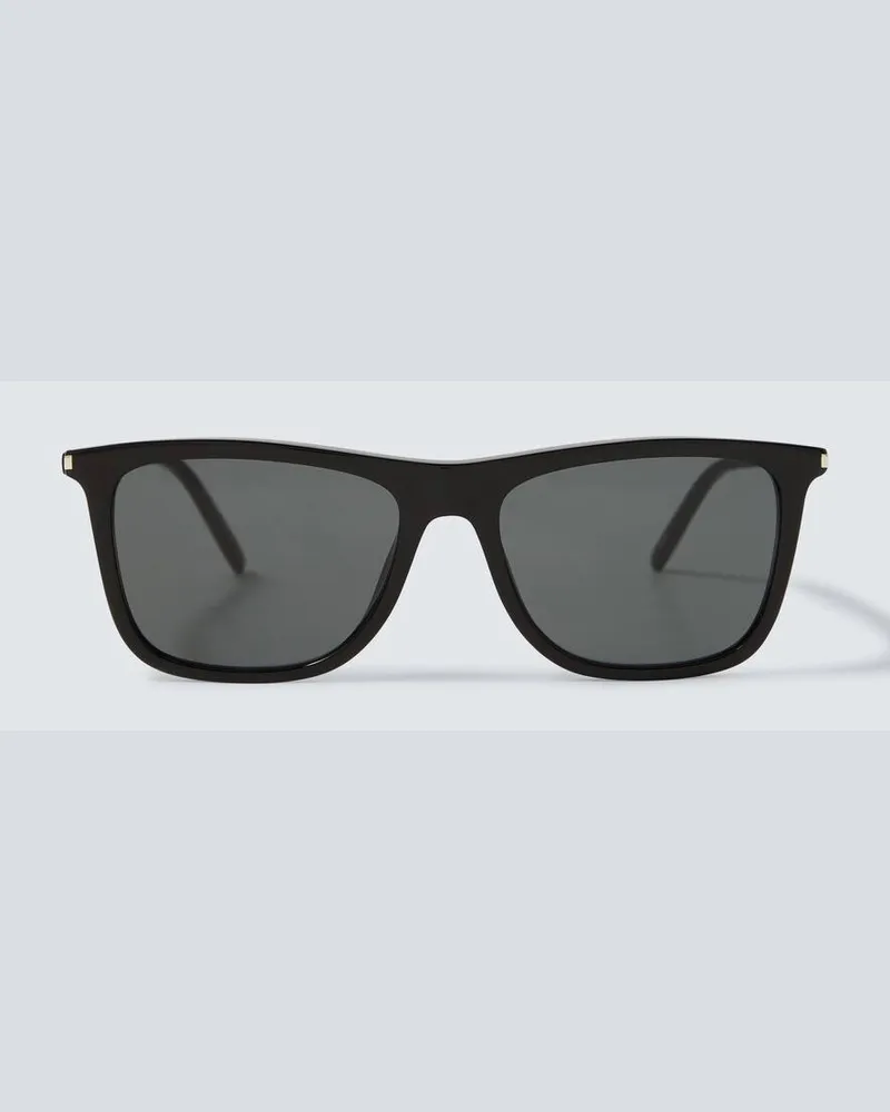 Saint Laurent Eckige Sonnenbrille SL 895 Schwarz