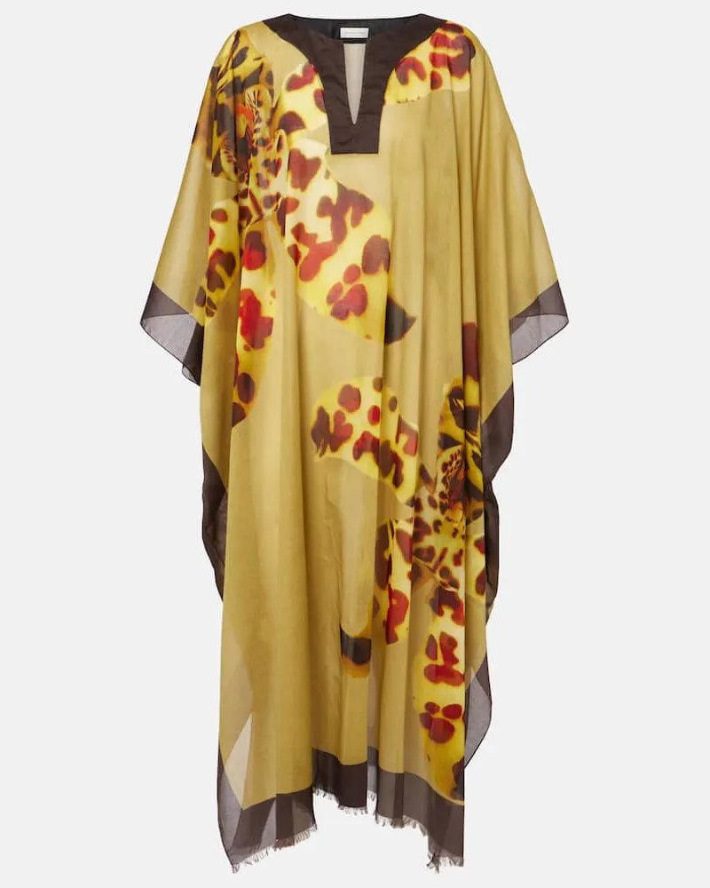 Dries van Noten Cover-up aus Baumwolle Grün