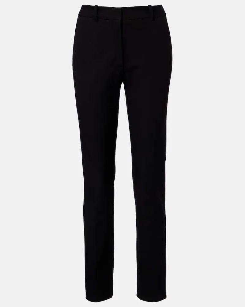 Joseph Schmale Hose Coleman aus Gabardine Schwarz