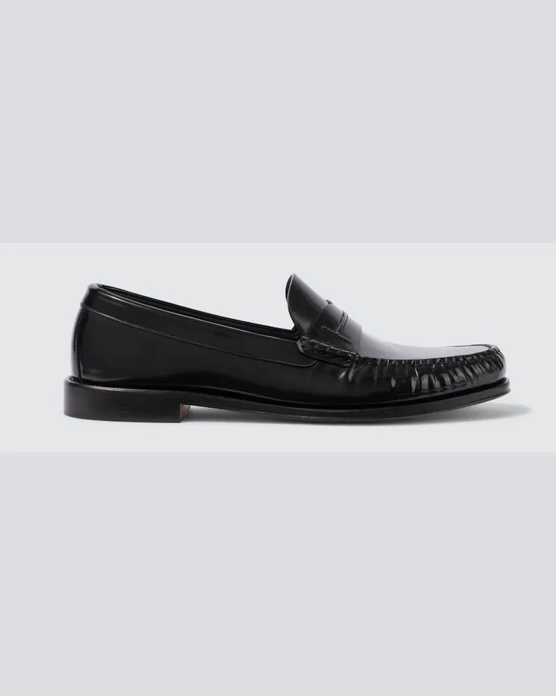Tom Ford Loafers aus Lackleder Schwarz