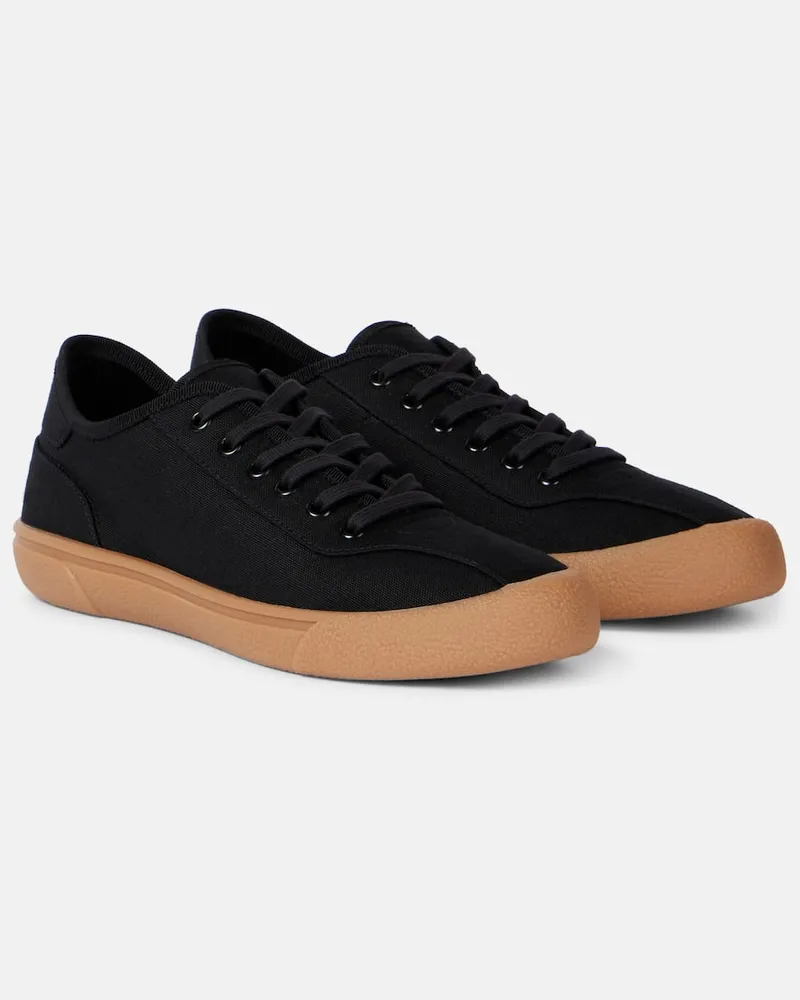 The Row Sneakers aus Canvas Schwarz