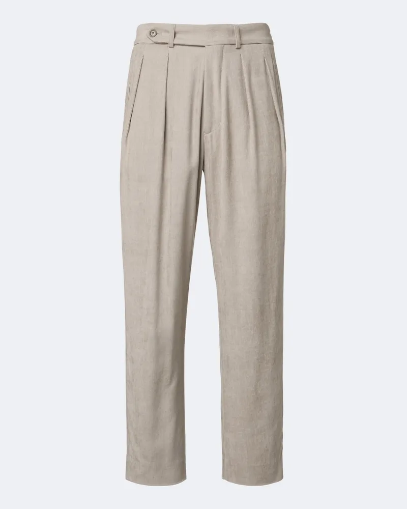 Giorgio Armani Gerade Hose Beige