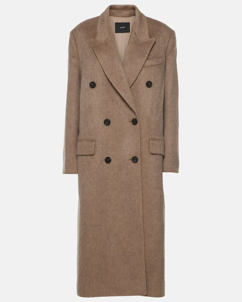 Joseph Trenchcoat Lilas aus Wolle Beige