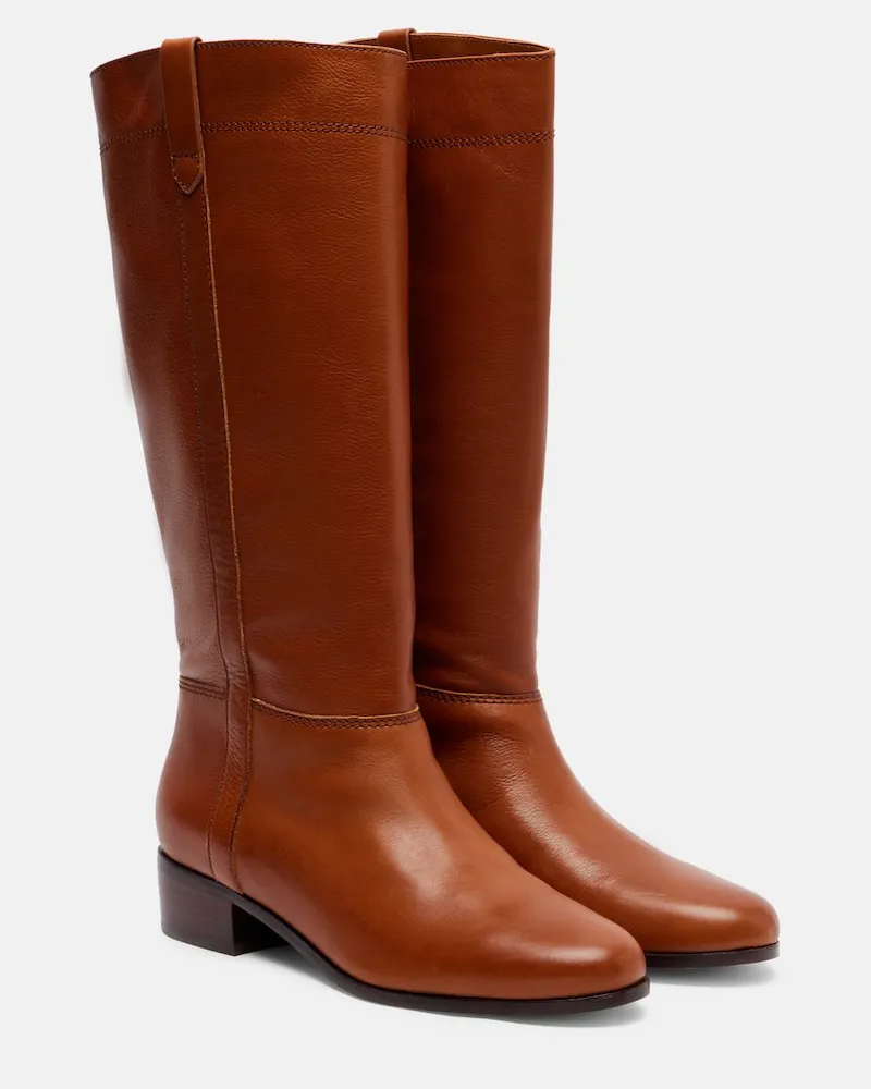 Veronica Beard Stiefel aus Leder Braun