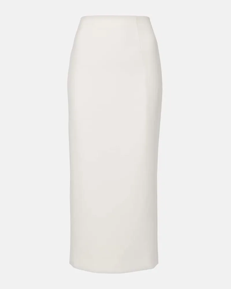 Roland Mouret Bleistiftrock aus Crêpe Weiß