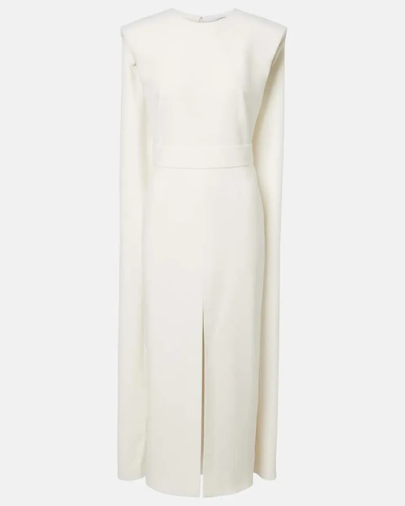 Givenchy Cocktailkleid aus einem Wollgemisch Weiß