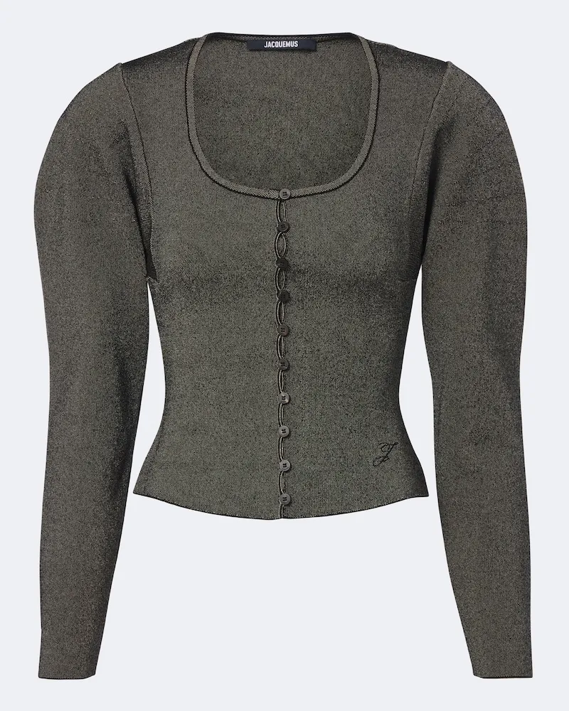 Jacquemus Cardigan Sera Grau
