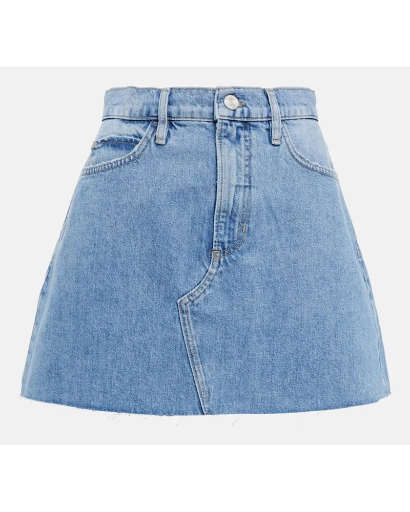 Frame Denim Jeansrock Le High 'N' Tight Blau