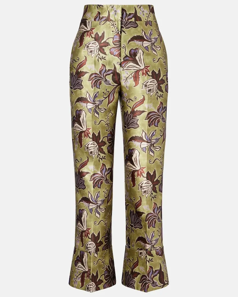 ALEMAIS Alémais Cropped-Hose Citron Grün