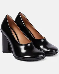 Bottega Veneta Pumps  aus Leder Schwarz