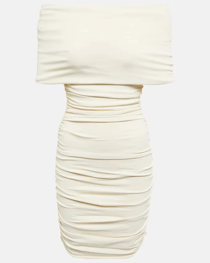KHAITE Minikleid Aerica Weiã