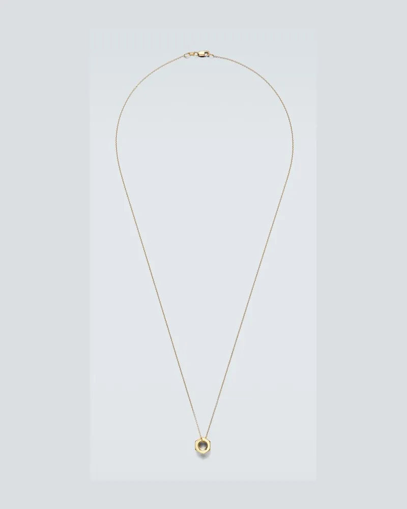 Ileana Makri Halskette Nut aus 18kt Gelbgold Gold