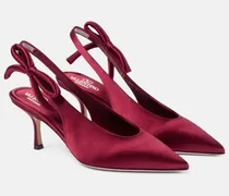 Slingback-Pumps Nite-Out 70 aus Satin