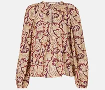 Bedruckte Bluse Brea