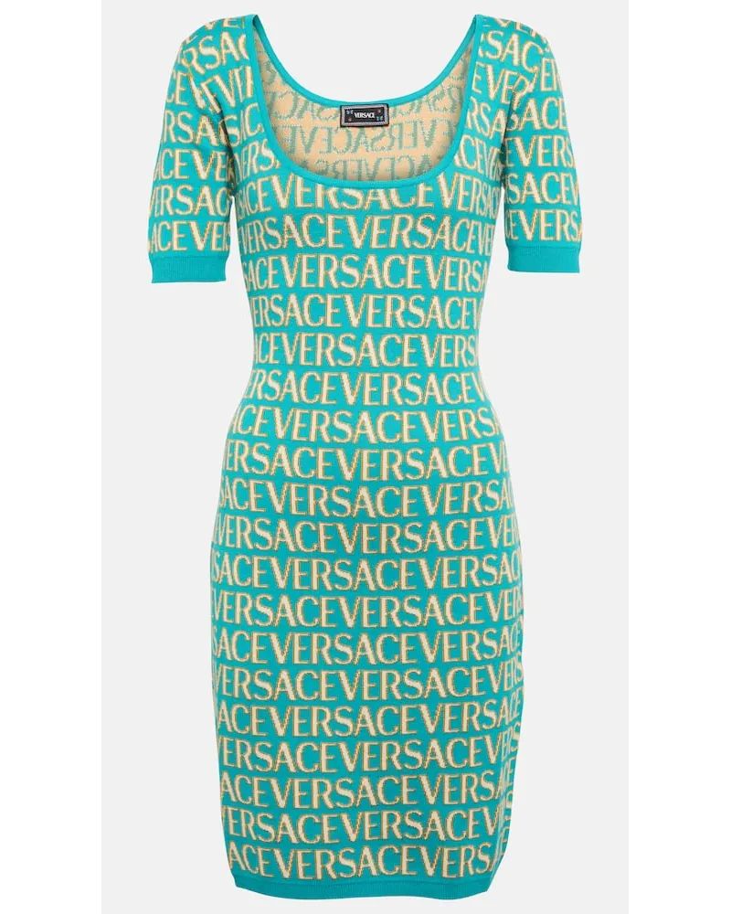 Versace Minikleid  Allover Multicolor
