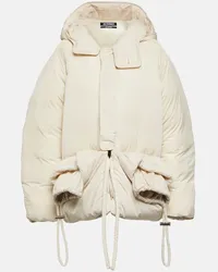 Jacquemus Wattierte Jacke La Doudoune Weiss