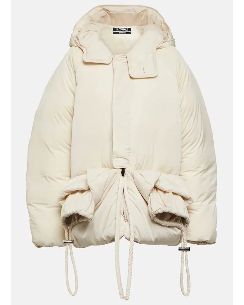 Jacquemus Wattierte Jacke La Doudoune Weiss