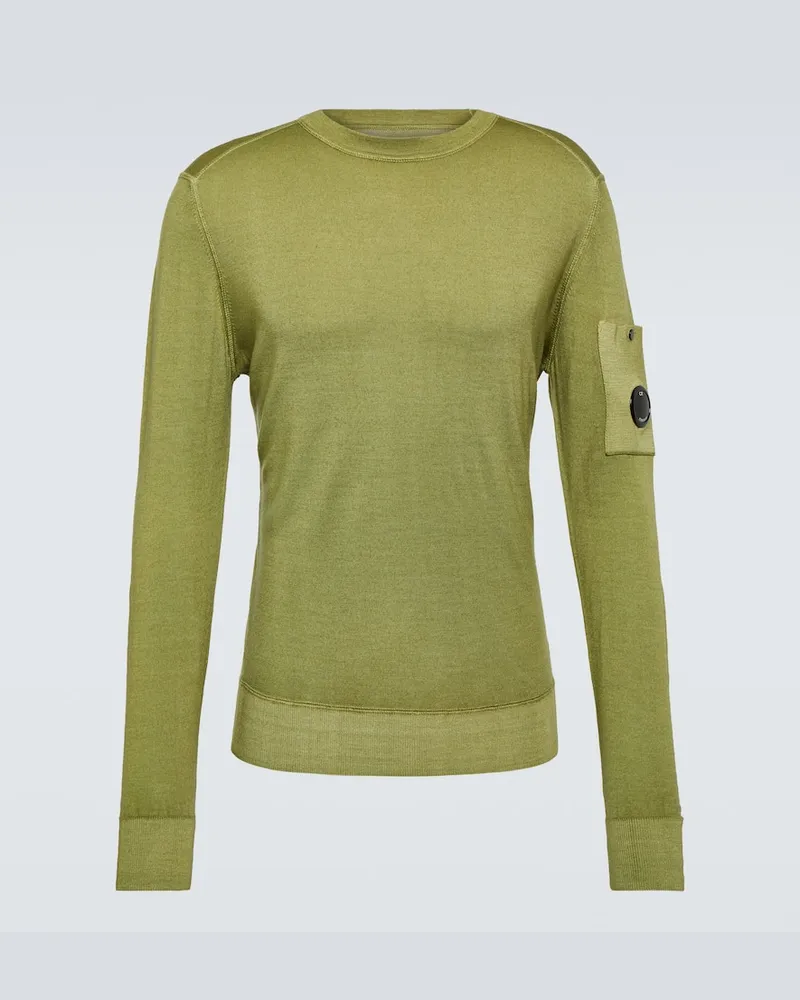 C.P. Company Pullover aus Wolle Grün