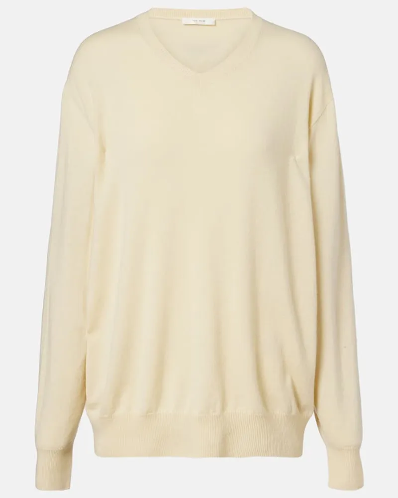 The Row Pullover Migeia aus Kaschmir Gelb