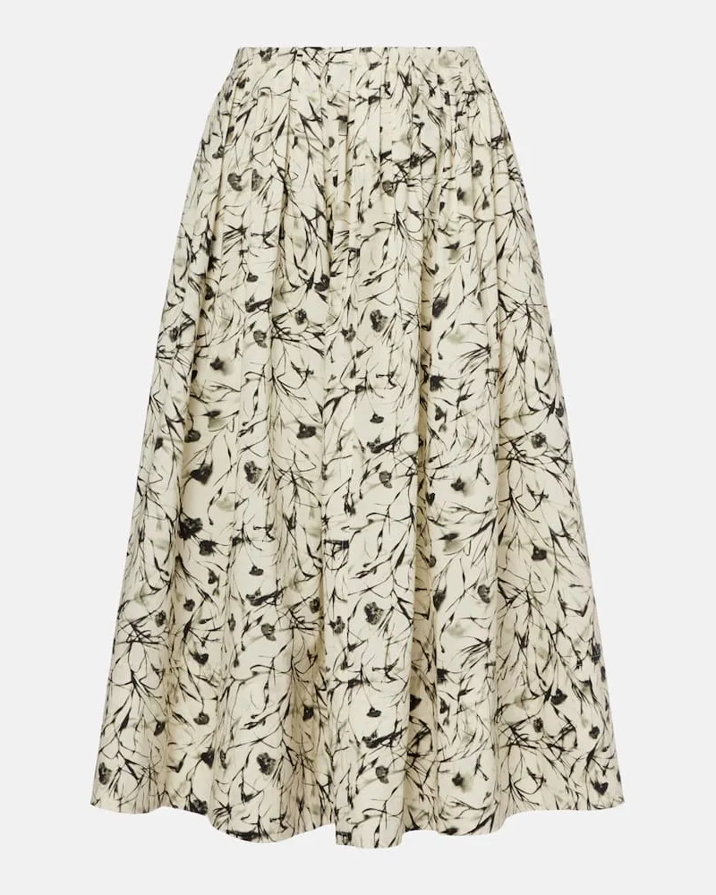 Proenza Schouler White Label Bedruckter Midirock Austin Weiß