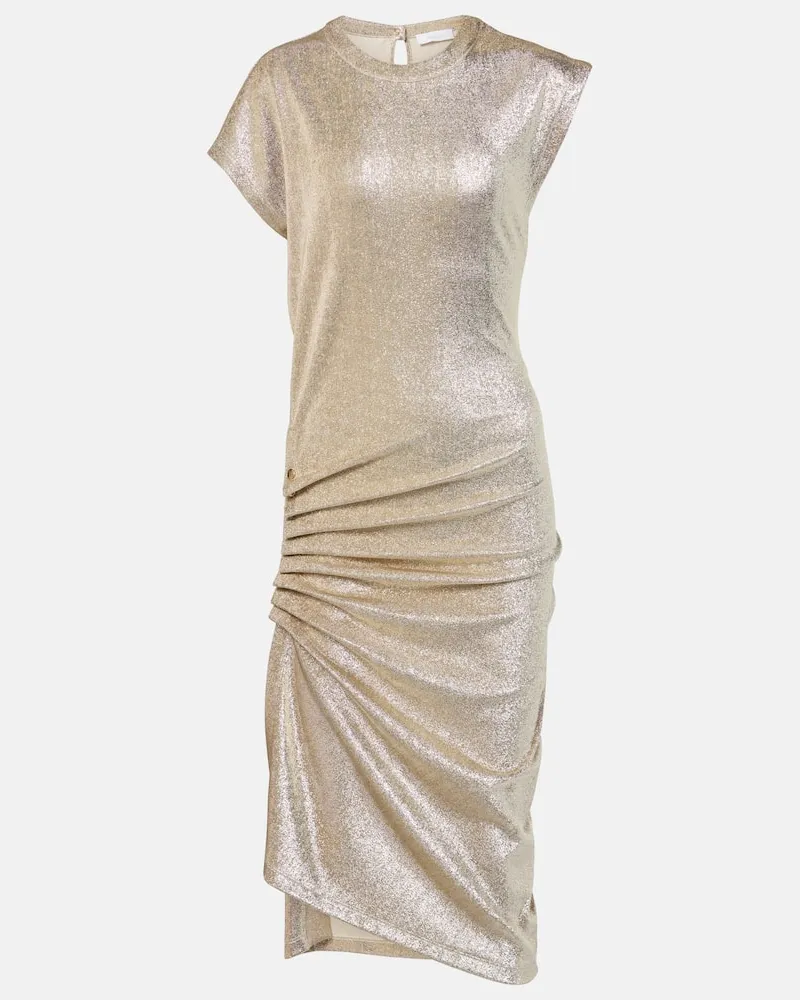 Paco Rabanne Midikleid Metallic