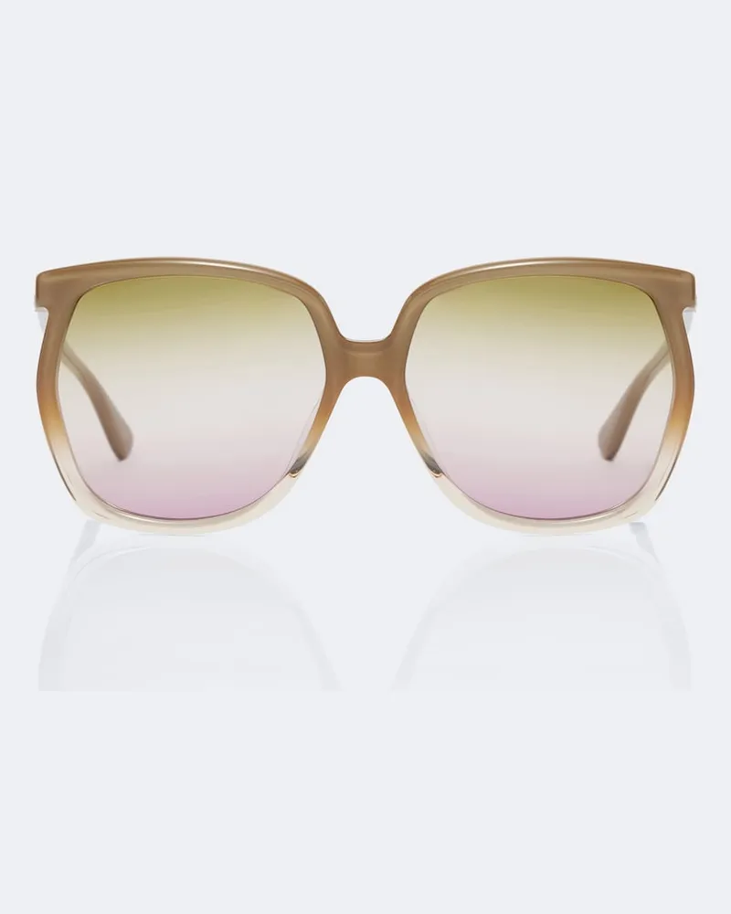 Chloé Chloé Oversize Sonnenbrille Salomé Beige