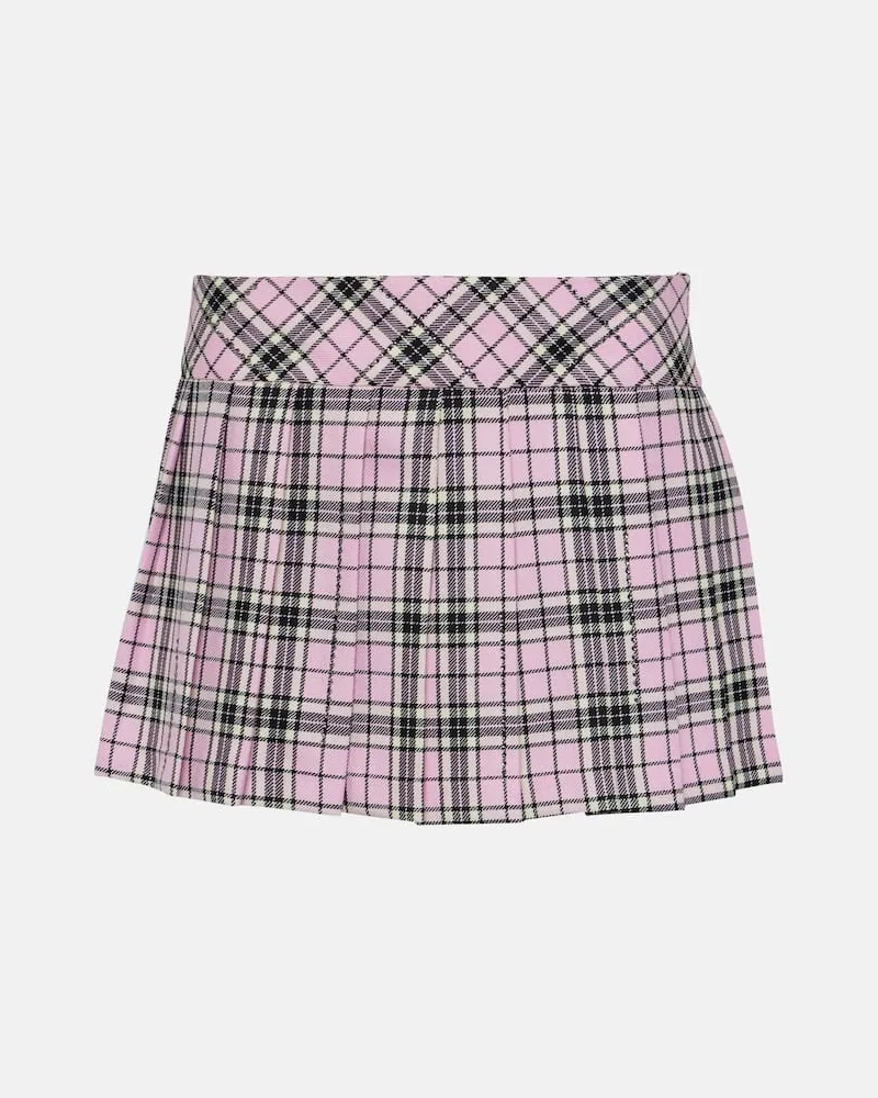 Giuseppe di Morabito Minirock aus Wolle Rosa