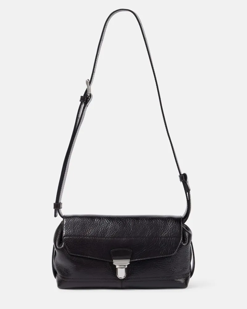 Christophe Lemaire Schultertasche Gear aus Leder Braun