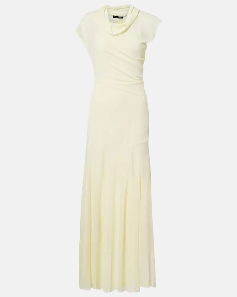Proenza Schouler Maxikleid Tamara aus Jersey Gelb