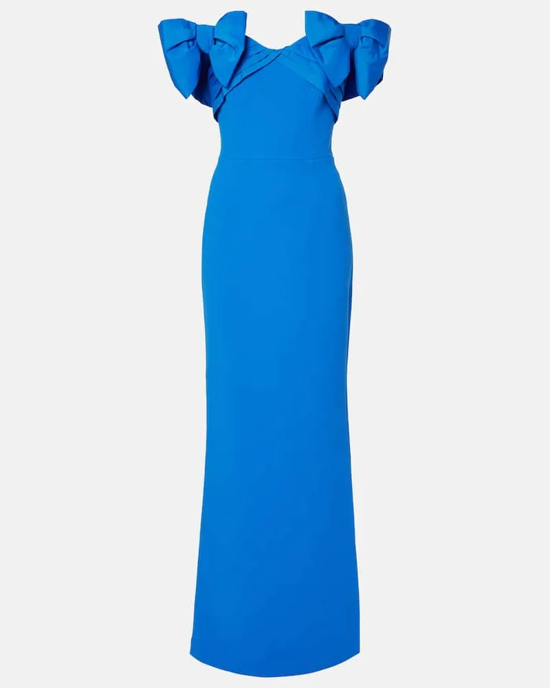 Rebecca Vallance Robe Antonella aus Taft Blau