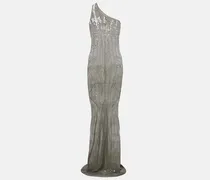 Robe mit Pailletten