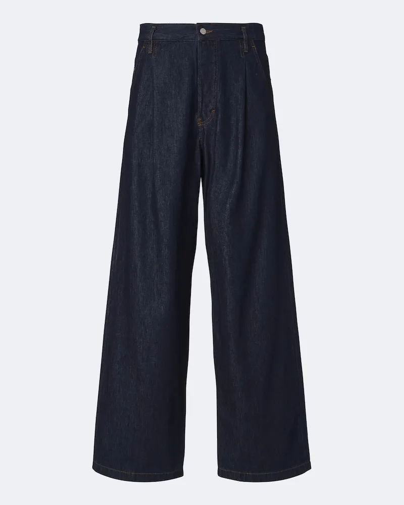 Dries van Noten Wide-Leg Jeans Blau